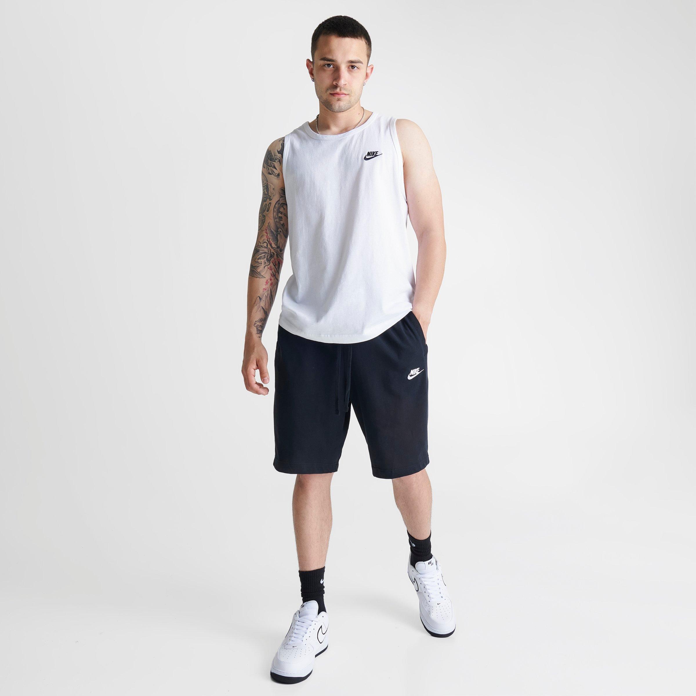 Naviskin Mens Fleece Lined Gym Workout Shorts Jersey Club Shorts 